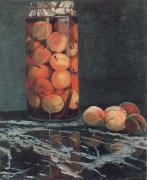 Claude Monet Jar of Peaches oil